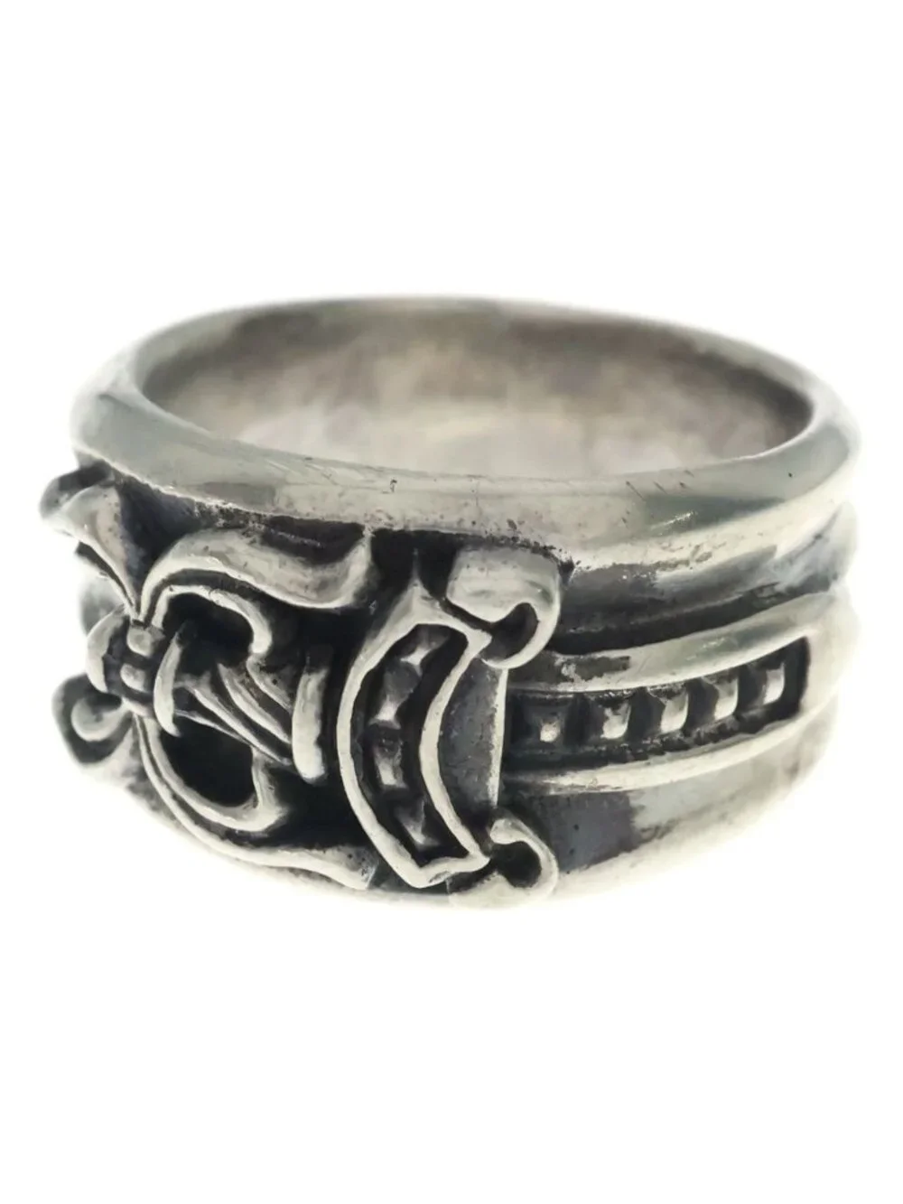 Chrome Hearts Dagger Ring Silver